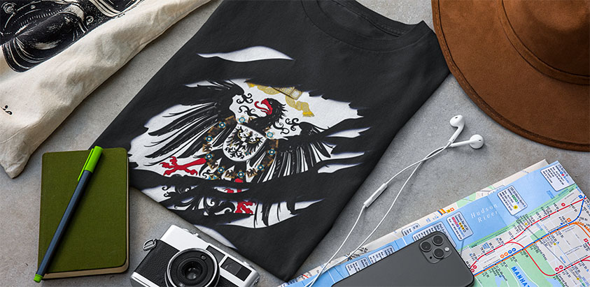 amazon kaufen Deutsches Kaiserreich 1871_1918 Wappen t shirt