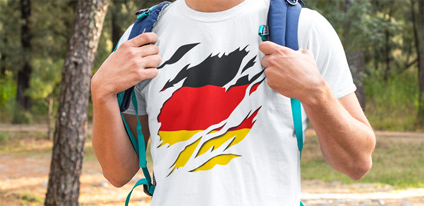 amazon bestellen Deutschland Fahne flagge T shirt