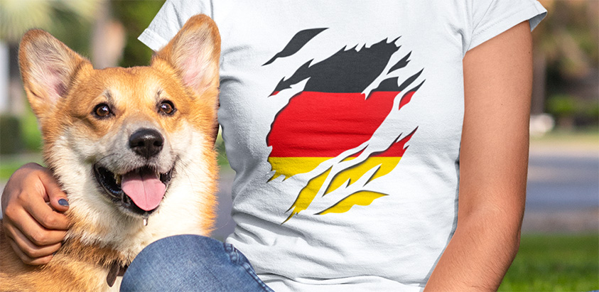 online bestellen Deutschland Fahne flagge T shirt