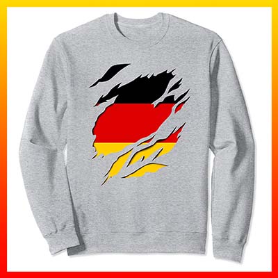 amazon bestellen Deutschland Fahne flagge sweatshirt pullover