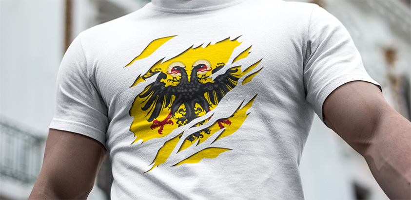 amazon kaufen Königs Kaiserfahne Adler Heilige Römische Reich 1400-1806 t shirt