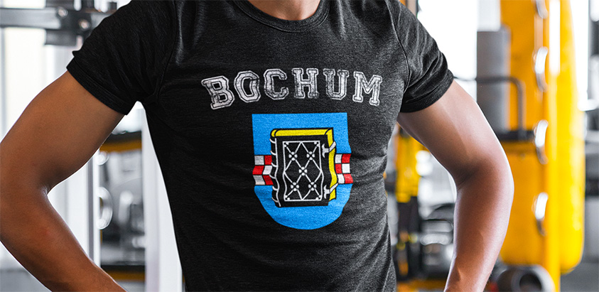 amazon bestellen Stadt Bochum Fahne flagge und Wappen t shirt 