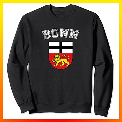 amazon kaufen Stadt Bonn Fahne flagge und Wappen sweatshirt pullover