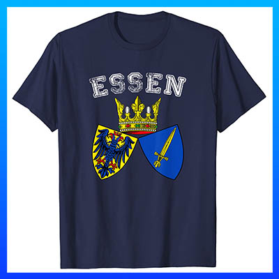 amazon kaufen Stadt Essen Fahne flagge und Wappen t shirt