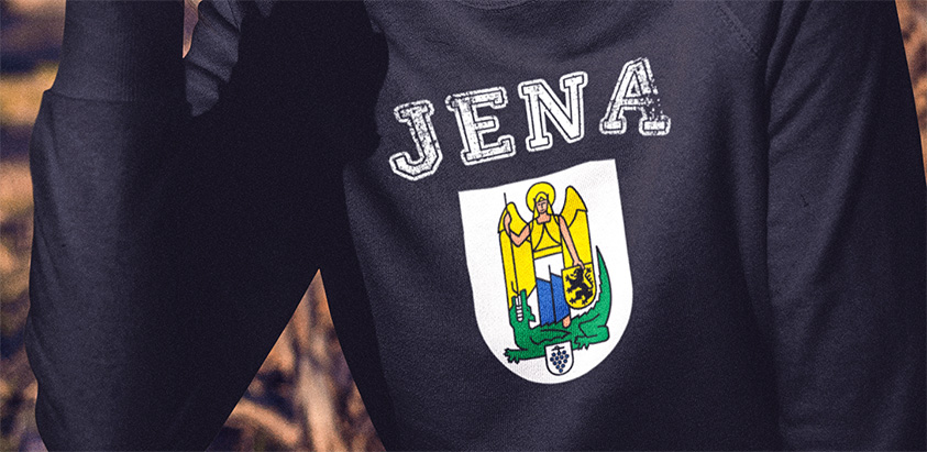 amazon kaufen Stadt Jena Fahne flagge und Wappen sweatshirt pullover