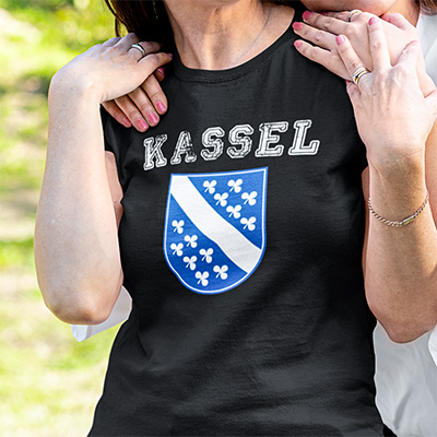 amazon kaufen Stadt Kassel Fahne flagge und Wappen t shirt