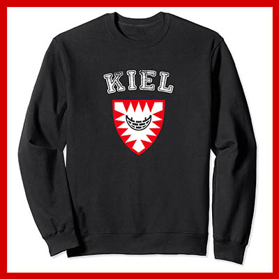 amazon kaufen Stadt Kiel Fahne flagge und Wappen sweatshirt pullover