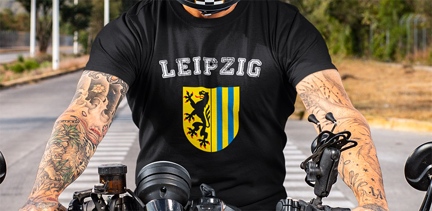 amazon kaufen Stadt Leipzig Fahne flagge und Wappen t shirt