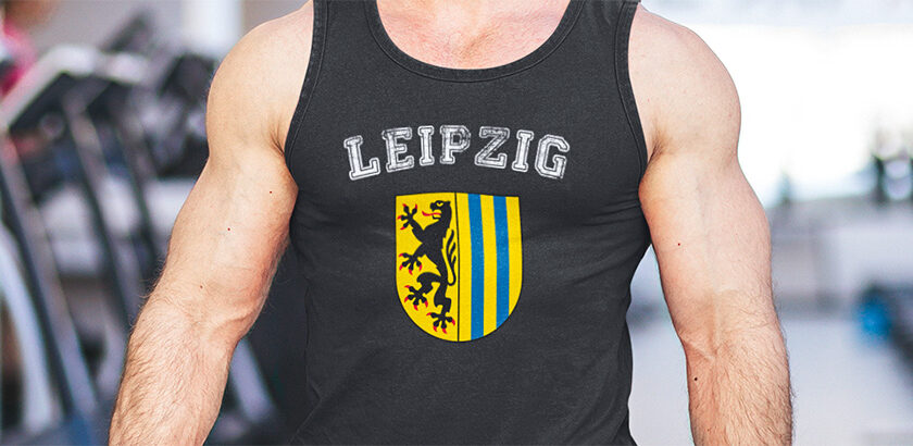 amazon bestellen Stadt Leipzig Fahne flagge und Wappen tanktop pullunder