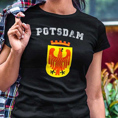 amazon kaufen Stadt Potsdam Fahne flagge und Wappen t shirt