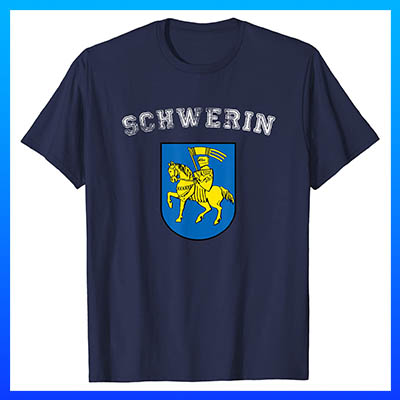 amazon kaufen Stadt Schwerin Fahne flagge und Wappen t shirt