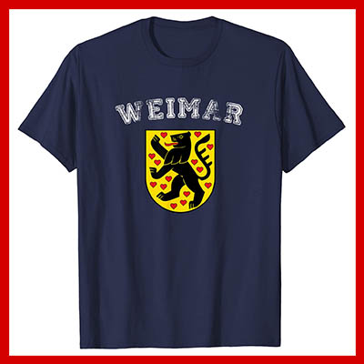 amazon kaufen Stadt Weimar Fahne flagge und Wappen t shirt
