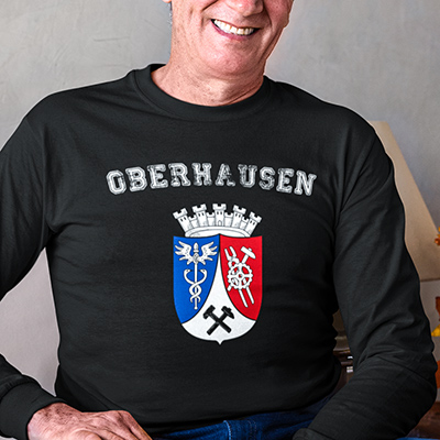 amazon kaufen Stadt oberhausen Fahne flagge und Wappen sweatshirt pullover
