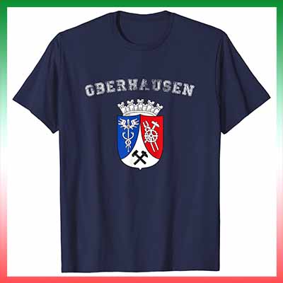 online bestellen Stadt oberhausen Fahne flagge und Wappen t shirt